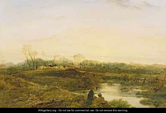 Evening Bayswater 1818 - John Linnell