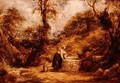 Christ and the Woman of Samaria at Jacobs Well - John Linnell