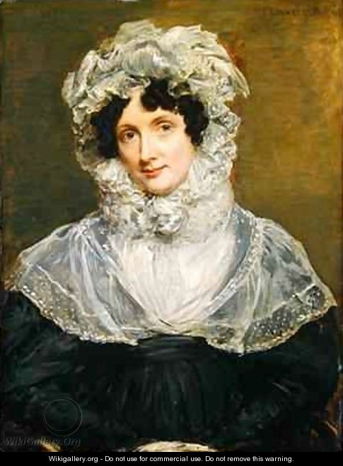 Portrait of Mrs Bolding 1832 - John Linnell