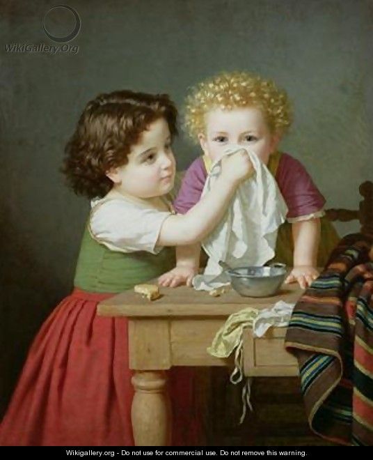 Motherly Instinct 1872 - Amalia Lindegren