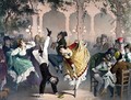 Quadrille at the Bal Bullier - Philippe Jacques Linder