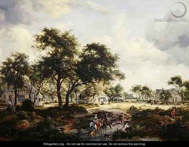 Wooded Landscape 1667 - Johannes Lingelbach