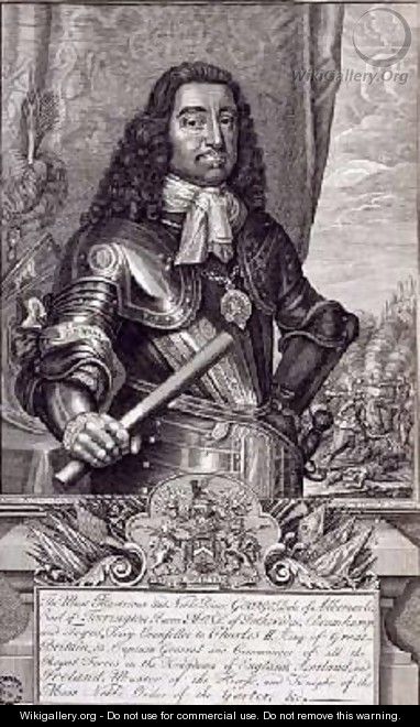 George Monck 1st Duke of Albemarle 1608-70 - David Loggan