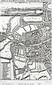 Loggans map of Oxford Eastern Sheet - David Loggan