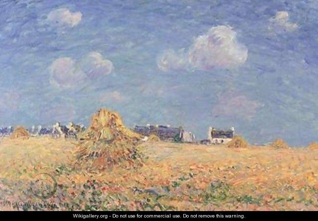 Haystacks - Gustave Loiseau