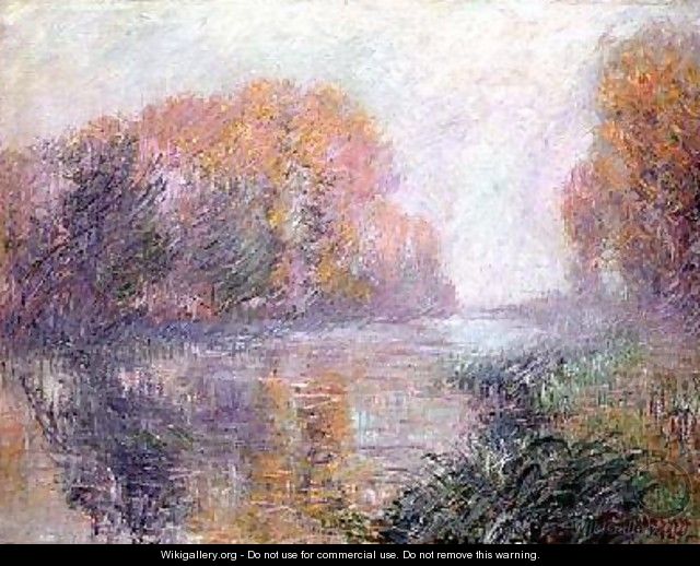 The Banks of the Eure 1920 - Gustave Loiseau