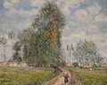 Road on Prairie St Cyr-du-Vaudreuil 1900 - Gustave Loiseau