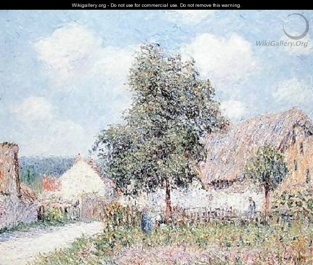 Farmhouse in Vaudreil 1900 - Gustave Loiseau