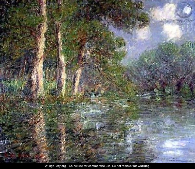 A Bend in the Eure 1919 - Gustave Loiseau