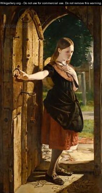 Little Nell leaving the Church - James Lobley