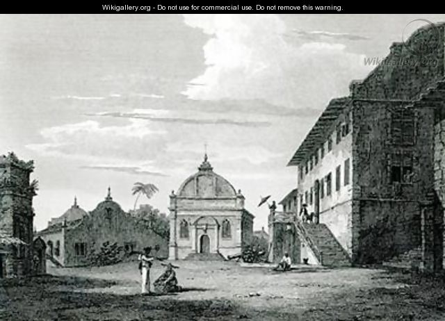 Government House at Malacca - (after) Locker, Edward Hawke