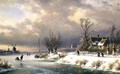 Frozen River Scene - J. Kleyn Lodewyk