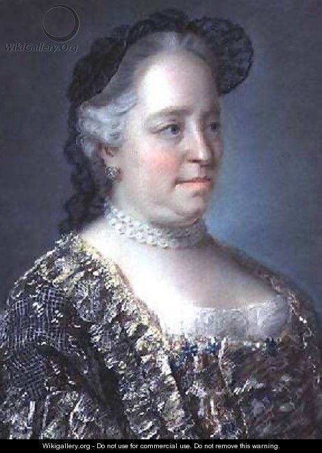 Maria Theresa Empress of Austria 1762 - Etienne Liotard