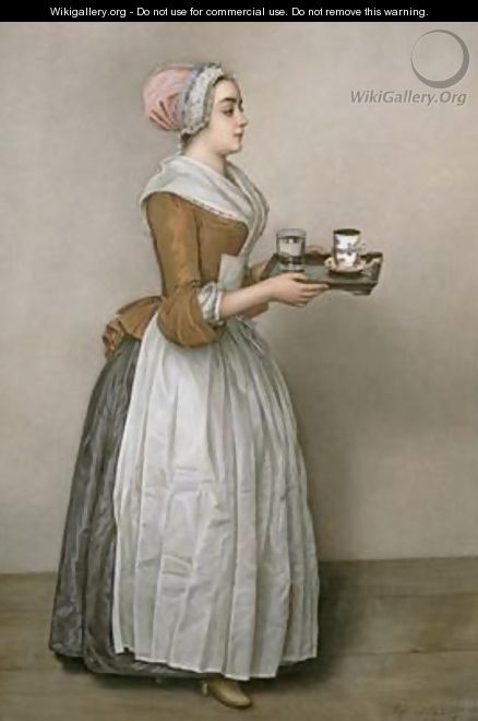 The Chocolate Girl - Etienne Liotard