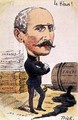 The Hero cartoon of Captain Alfred Dreyfus 1859-1935 - Gabriel (Trick) Liquier