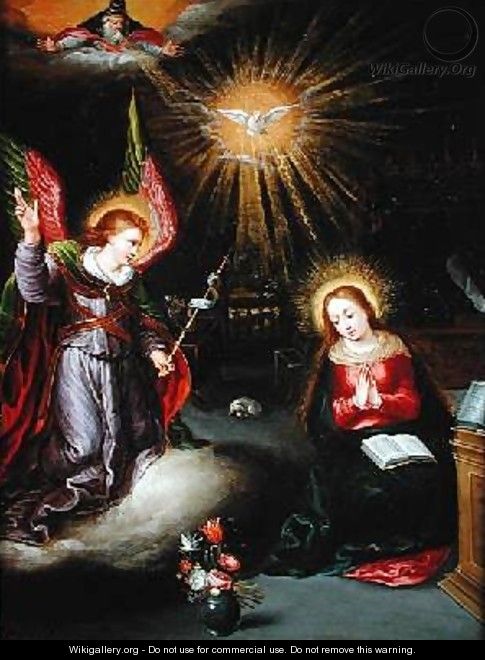 The Annunciation - Pieter Lisaert IV