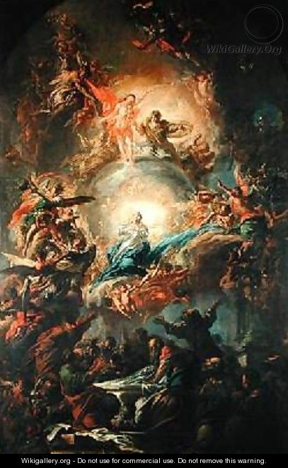 The Assumption 1695 - Johann Christoph Lischka