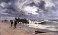 Launch of the Life Boat - Thomas Rose Miles