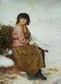 The Mistletoe Gatherer 1894 - (after) Millais, Sir John Everett