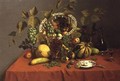 Still Life with Fruit and Flowers - James Miller