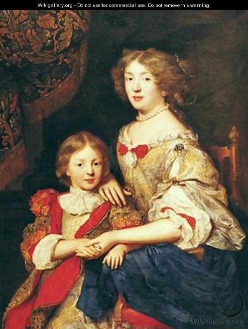 A Woman and her Son - Pierre Mignard