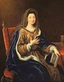 Portrait of Francoise dAubigne 1635-1719 the Marquise of Maintenon - Pierre Mignard