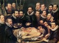 The Anatomy Lesson of Doctor Willem van der Meer in Delft - Pieter van Miereveld