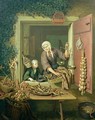 Boy buying chestnuts - Willem van Mieris