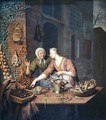 The Market Stall 1730 - Willem van Mieris