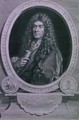 Portrait of Jean Baptiste Lully 1632-87 French composer and operatic director engraved by Jean Louis Roullet 1645-99 - (after) Mignard, Paul