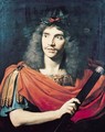 Moliere in the Role of Caesar in the Death of Pompey - Pierre Mignard