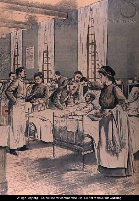Visit to the Hospital from Le Petit Journal 24th May 1903 - P.H.G.V. Michel