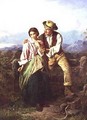 Rustic Courtship - William Henry Midwood