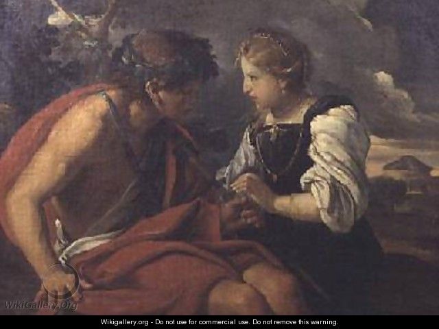 Bacchus and Ariadne - Pier Francesco Mola