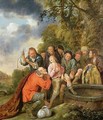 Joseph Being Cast into the Well by his Brothers - Jan Miense Molenaer