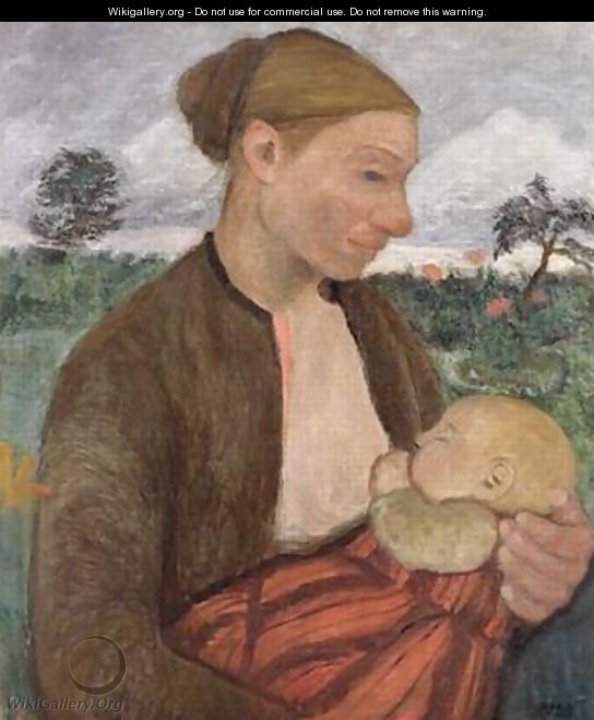 Mother and Child 1903 - Paula Modersohn-Becker