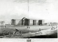 South East View of the New Government House Calcutta - (after) Moffat, James