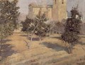 The Priests Garden 1896 - Joaquin Mir Trinxet