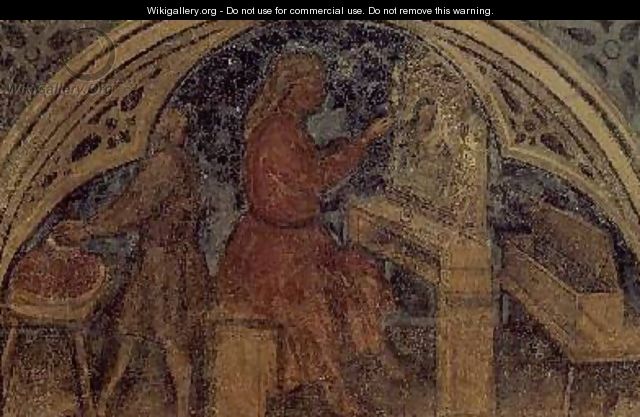 The Artist from The Working World cycle after Giotto 1450 - Nicolo & Stefano da Ferrara Miretto