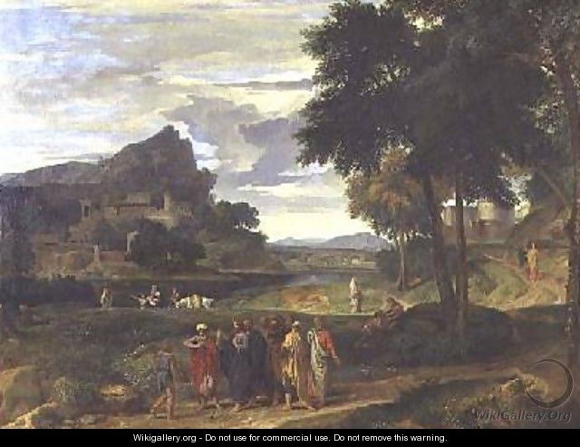 The Nobleman of Capernaum 1670 - Jean Francois I Millet
