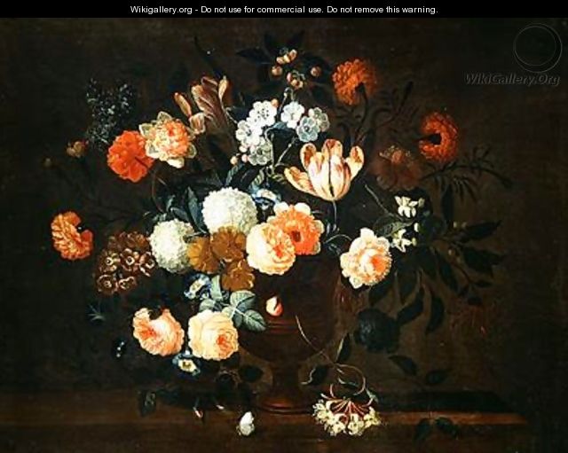 Vase of Flowers - Jean-Baptiste Monnoyer