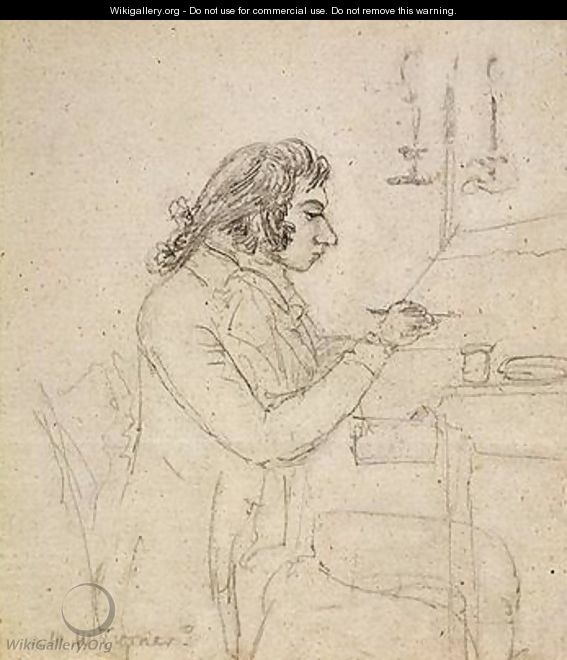 Portrait of Joseph William Mallord Turner 1775-1851 - Thomas Monro