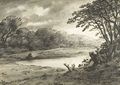 Lake Scene - Thomas Monro