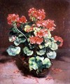 Flowers in a Basket - Paul (pseud. Lecuit) Monroy