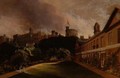 View of Windsor Castle from Travers College - Alfred Montague