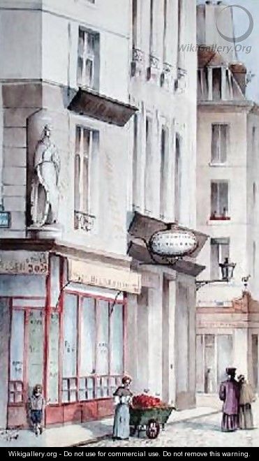 View of the Rue de Clery 1910 - Paul Monnin