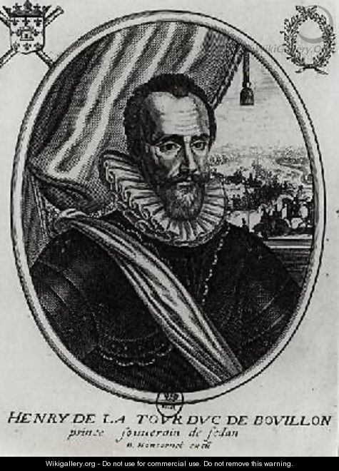 Henri de la Tour dAuvergne 1555-1623 - Balthazar Moncornet