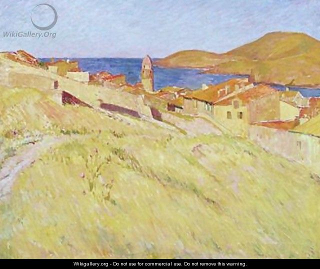 Collioure Landscape - Georges-Daniel de Monfreid