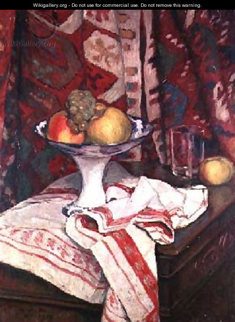 Still Life with Bowl of Fruit 1912 - Georges-Daniel de Monfreid