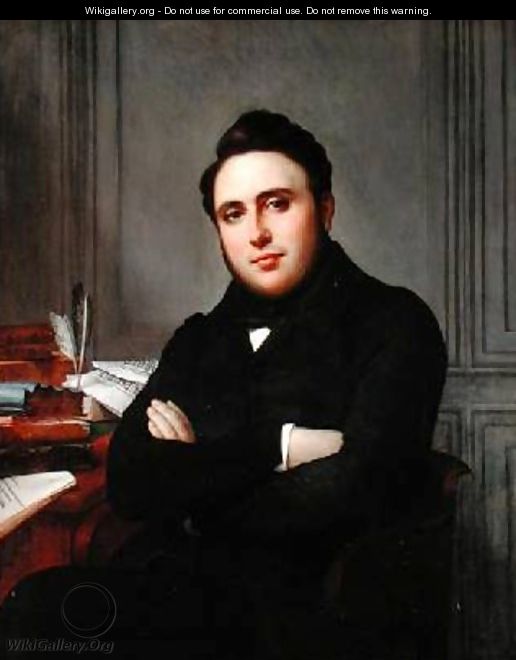 Portrait of Alexandre Auguste Ledru-Rollin 1807-74, 1838 - Angelique Mongez